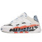 Кроссовки Мужские Adidas Niteball White Solar Red Hazy Blue