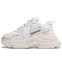 Кроссовки женские Balenciaga Triple S Allover Logo White