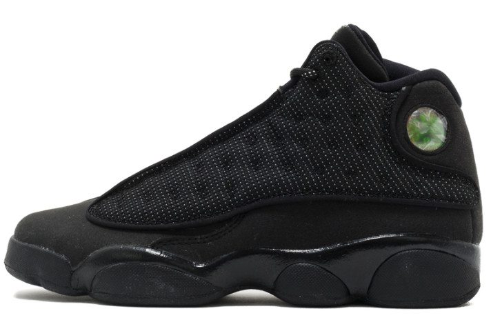 Кроссовки Nike Air Jordan 13 (XIII) Black Cat Anthracite 414571-011 черные