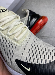 Кроссовки Nike Air Max 270 Light Bone Black живое фото 3