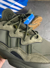 Кроссовки Adidas Ozweego Trace Cargo Raw Khaki живое фото 3