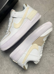 Кроссовки Nike Air Force 1 Shadow Sail White Stone Atomic живое фото 1